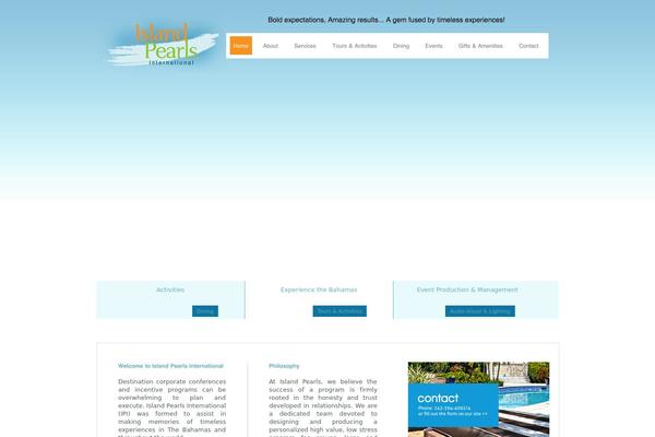Onyx theme site design template sample
