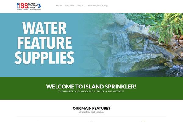 islandsprinkler.com site used Fyre