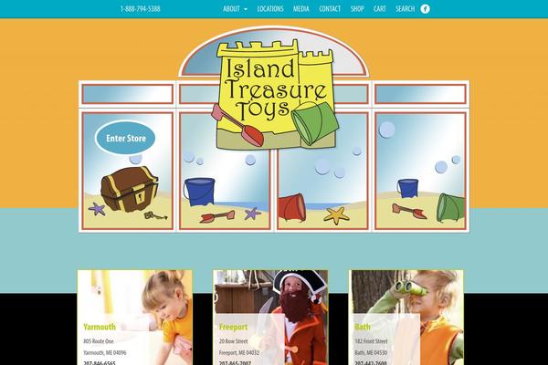 Merchant theme site design template sample
