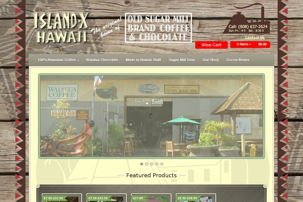 islandxhawaii.com site used Coquette
