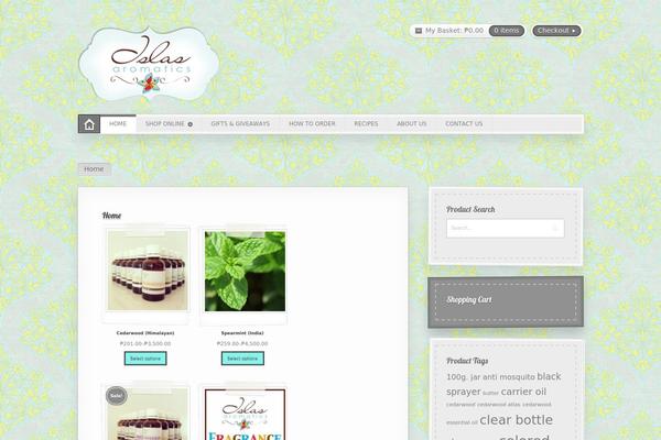 Artificer theme site design template sample