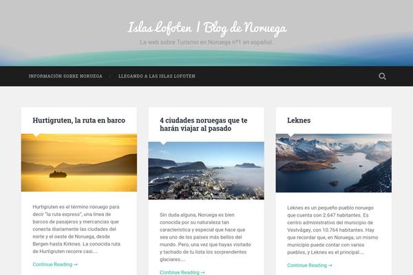 Baskerville theme site design template sample