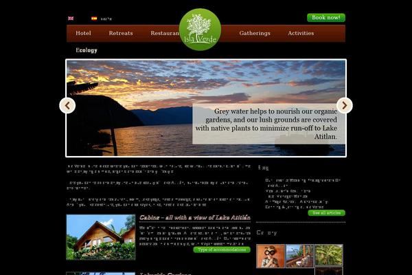 Site using Eventos plugin