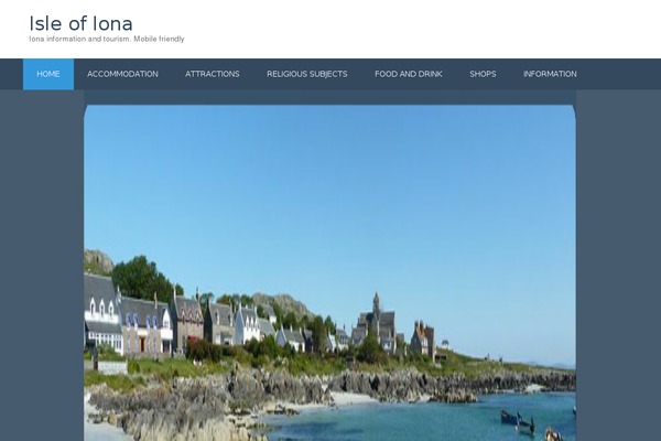 isle-of-iona.net site used Flatonpro
