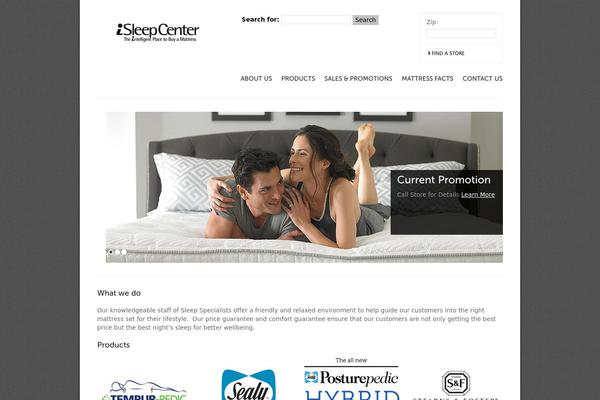 isleepcenter.com site used Solid Wp