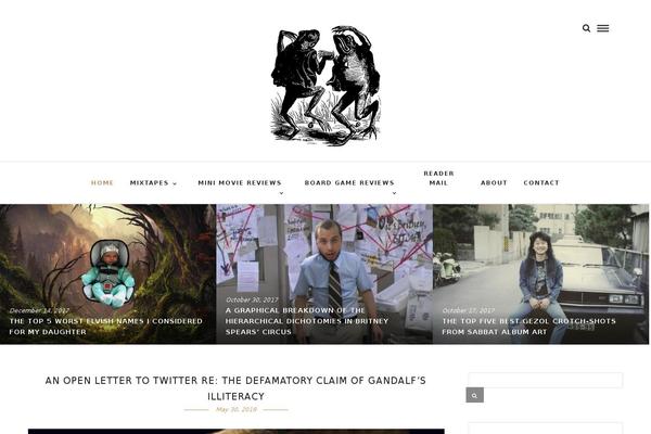 Letsblog theme site design template sample