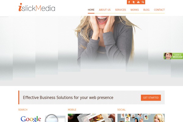 Cosmox theme site design template sample