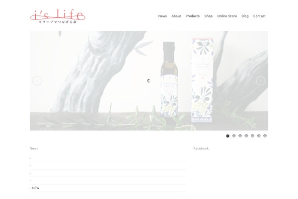 Flora theme site design template sample