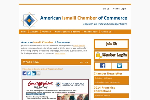 ismailichamber.org site used zeeBusiness