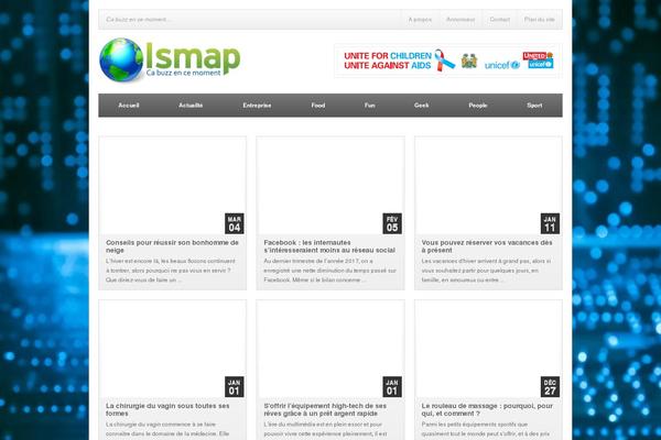 Table theme site design template sample