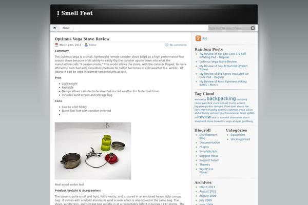 iNove theme site design template sample