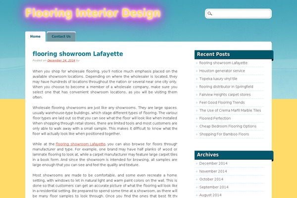 Citizen Journal theme site design template sample