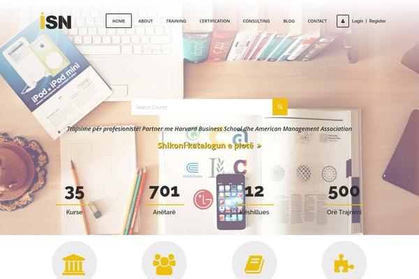 Vilisya theme site design template sample