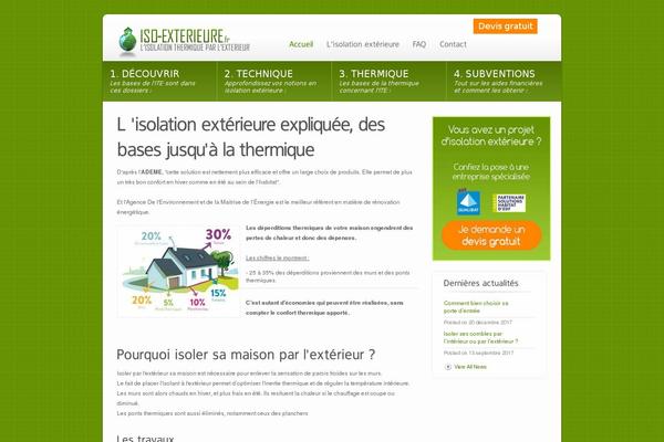 Ecobiz theme site design template sample