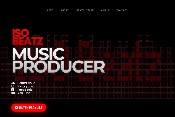 Sonaar theme site design template sample