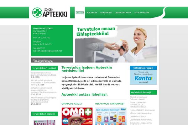 isojoenapteekki.fi site used Isojoen-apteekki