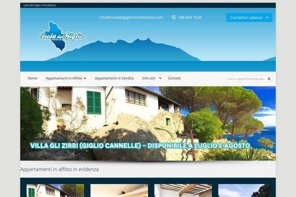 Realia theme site design template sample