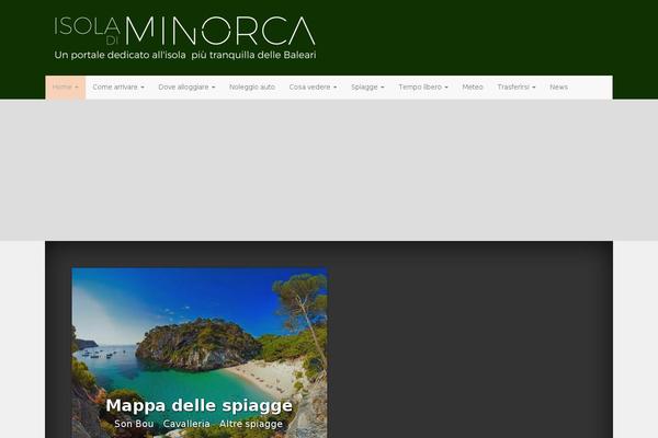 Bootstrap theme site design template sample