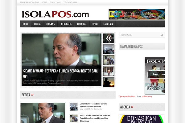 Publisher theme site design template sample