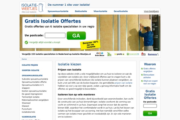 isolatie-weetjes.nl site used Homedeal-2018