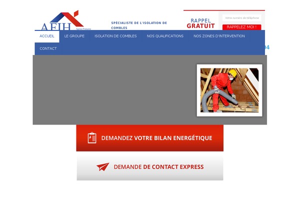 Falco theme site design template sample