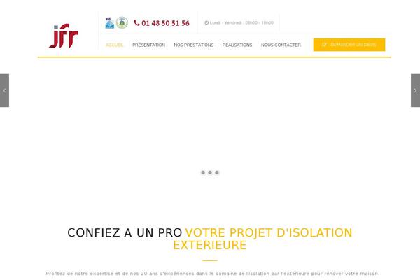 Site using Marize-slider plugin