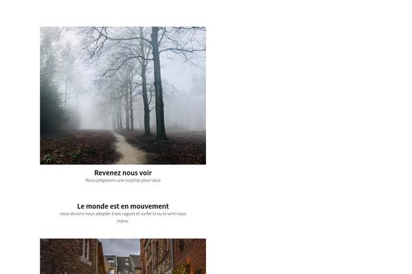 Storefront Child theme site design template sample