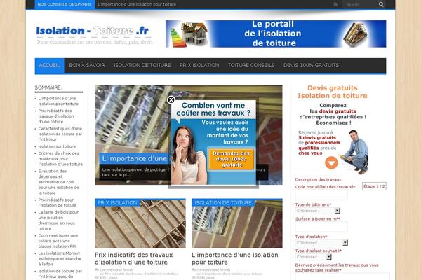 Site using 123devis-affiliation plugin