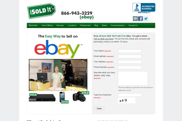 BigFeature theme site design template sample