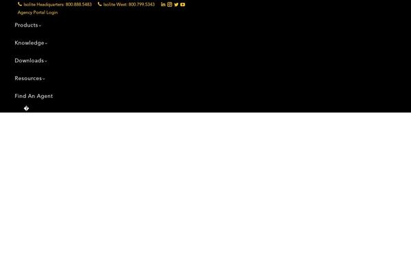 The7 Child theme site design template sample