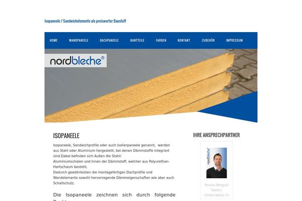 isopaneele.com site used Ntrx-wordpress-theme