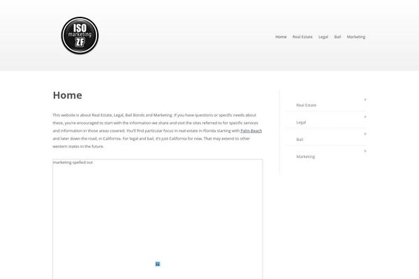 Focusblog theme site design template sample