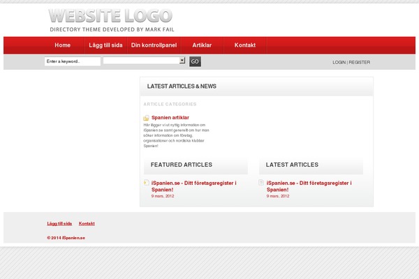 Directorypress theme site design template sample