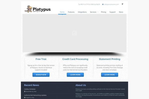 ispbilling.com site used Platypus