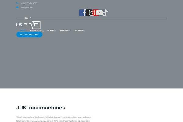 JupiterX theme site design template sample