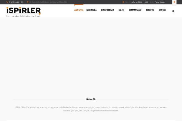 Mango theme site design template sample