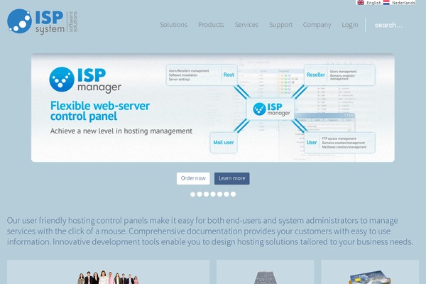 Glass theme site design template sample