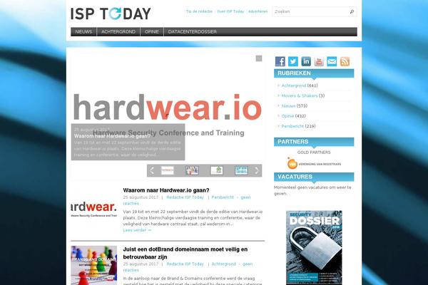isptoday.nl site used Digiboost-theme