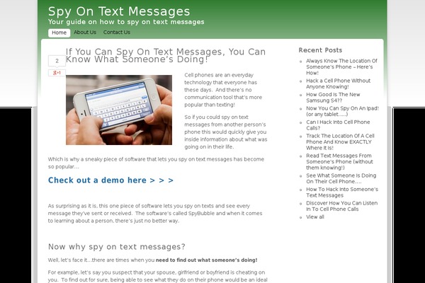 ispyontextmessages.com site used C5