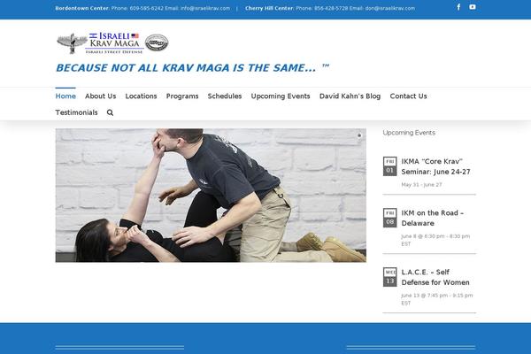 Site using The Events Calendar plugin