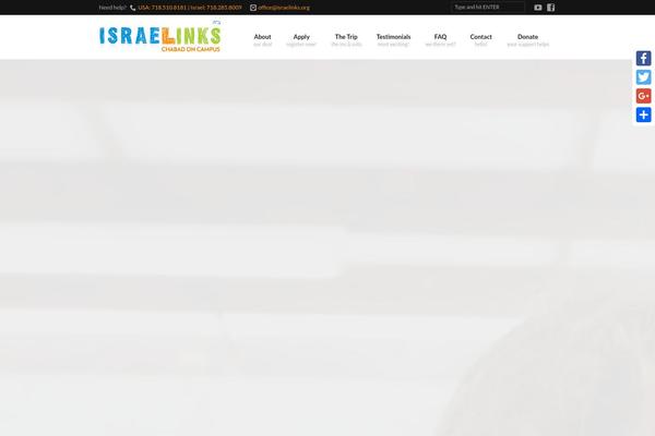 Aria theme site design template sample