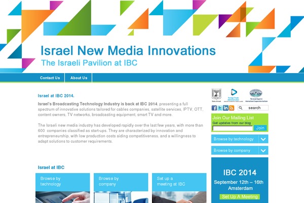 israelmediainnovations.com site used Ibc
