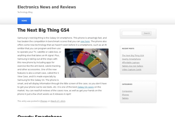 Silver Blue theme site design template sample