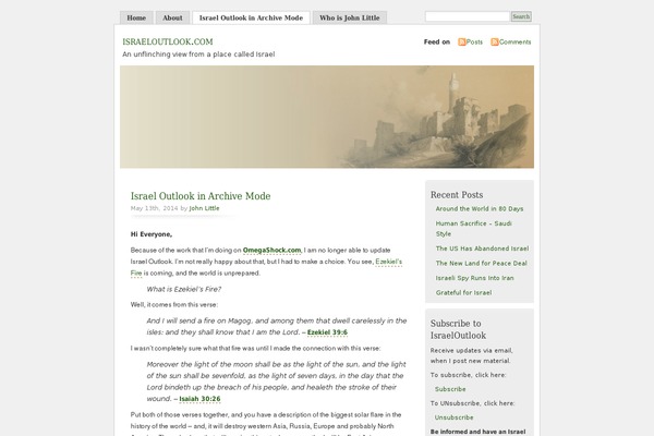 Misty Look theme site design template sample
