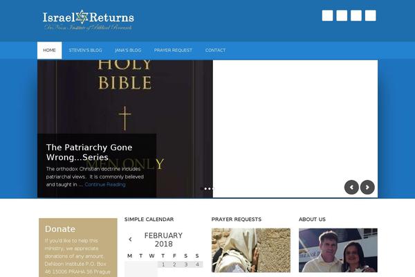 Site using Simple Social Icons plugin