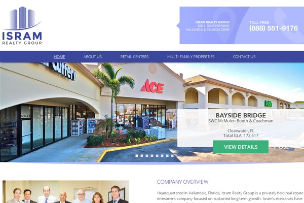 isramrealtygroup.com site used Awstheme
