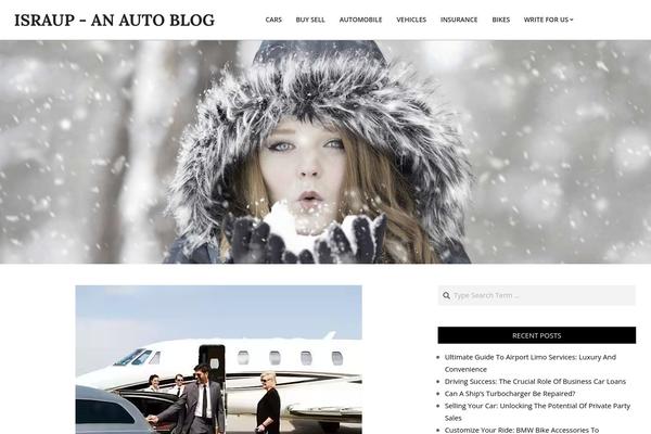 Unos theme site design template sample