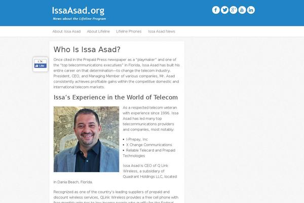 Icy theme site design template sample