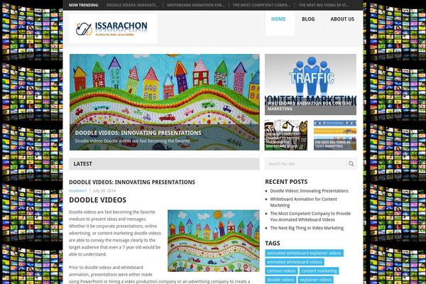 Point theme site design template sample