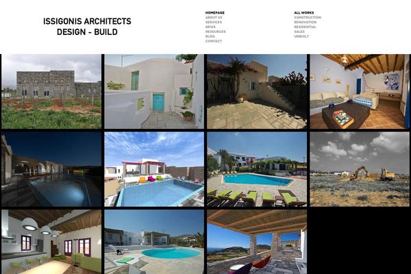 issigonis.gr site used Konzept